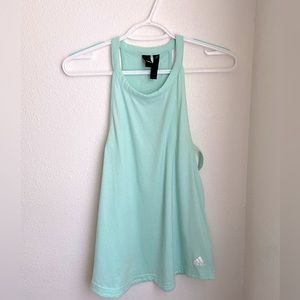Adidas | running tank top | teal blue